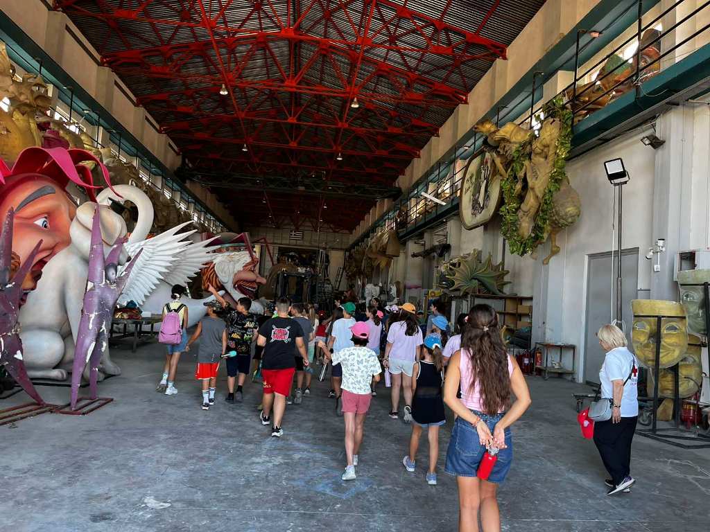 Τα παιδια των κατασκηνώσεων στο Καρναβαλικο Εργαστήρι1