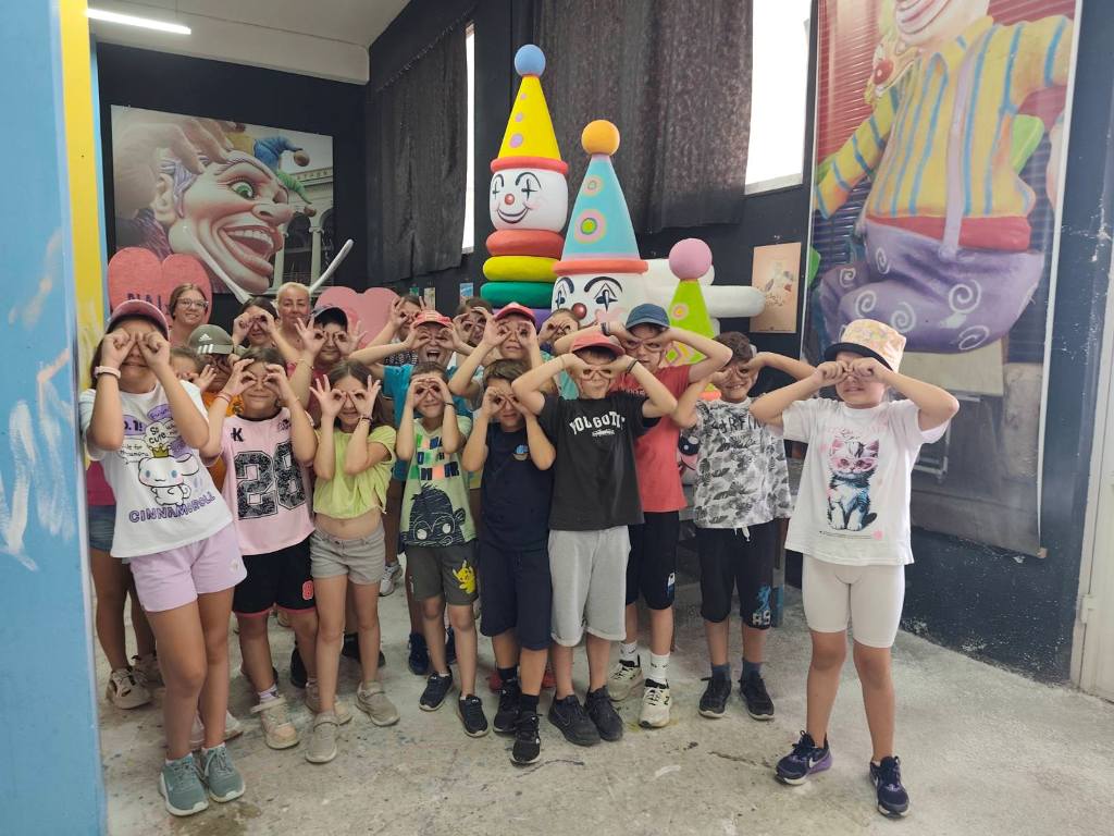 Τα παιδια των κατασκηνώσεων στο Καρναβαλικο Εργαστήρι2