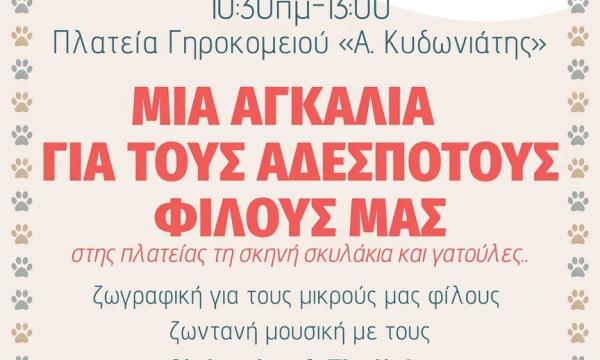 ΜΙΑ ΑΓΚΑΛΙΑ ΓΙΑ ΤΑ ΑΔΕΣΠΟΤΑ