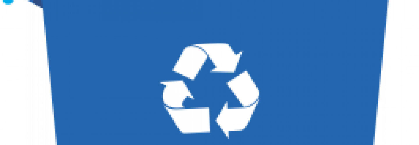 Εικονίδιο Μπλε Κάδος