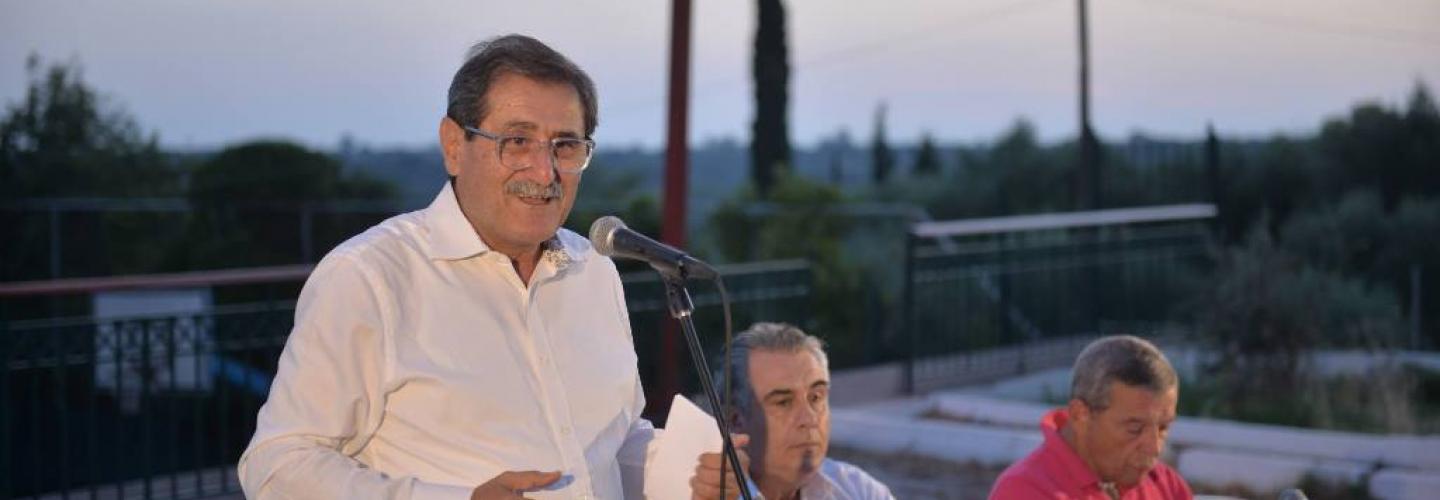 ΔΗΜΑΡΧΟΣ ΓΙΑ ΚΟΣΙΩΝΗ