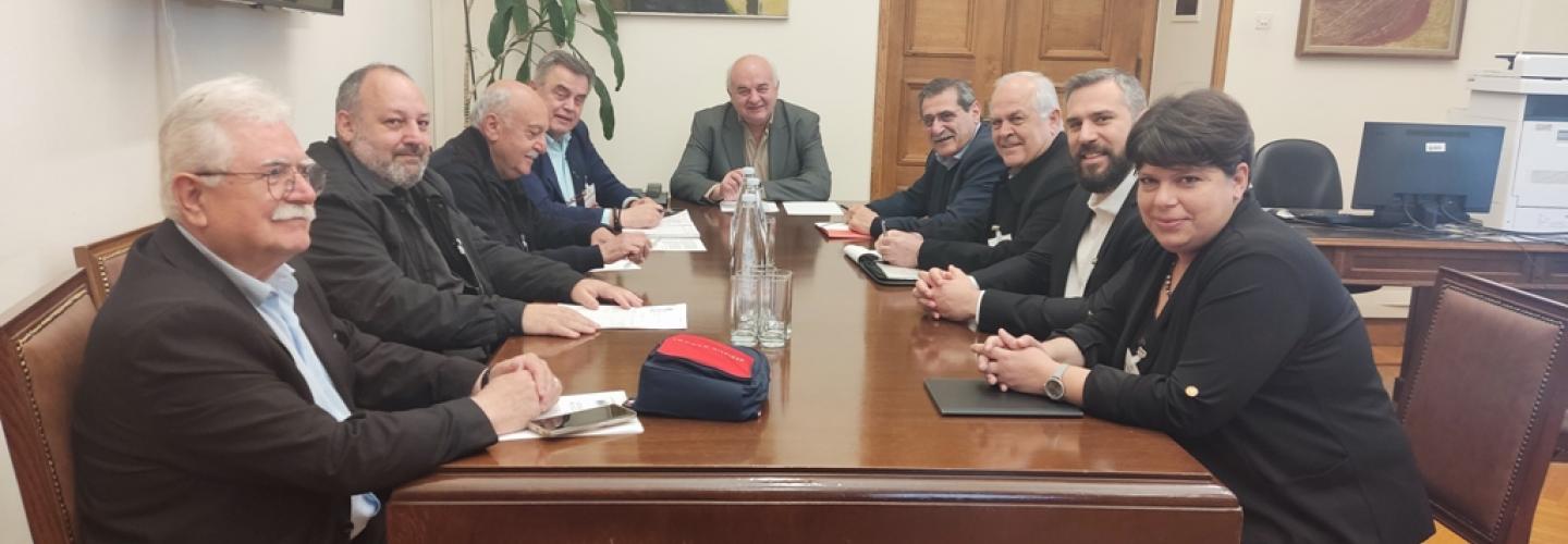 ΣΥΝΑΝΤΗΣΕΙΣ ΜΕ ΚΟΙΝΟΒΟΥΛΕΥΤΙΚΟΥΣ ΕΚΠΡΟΣΩΠΟΥΣ