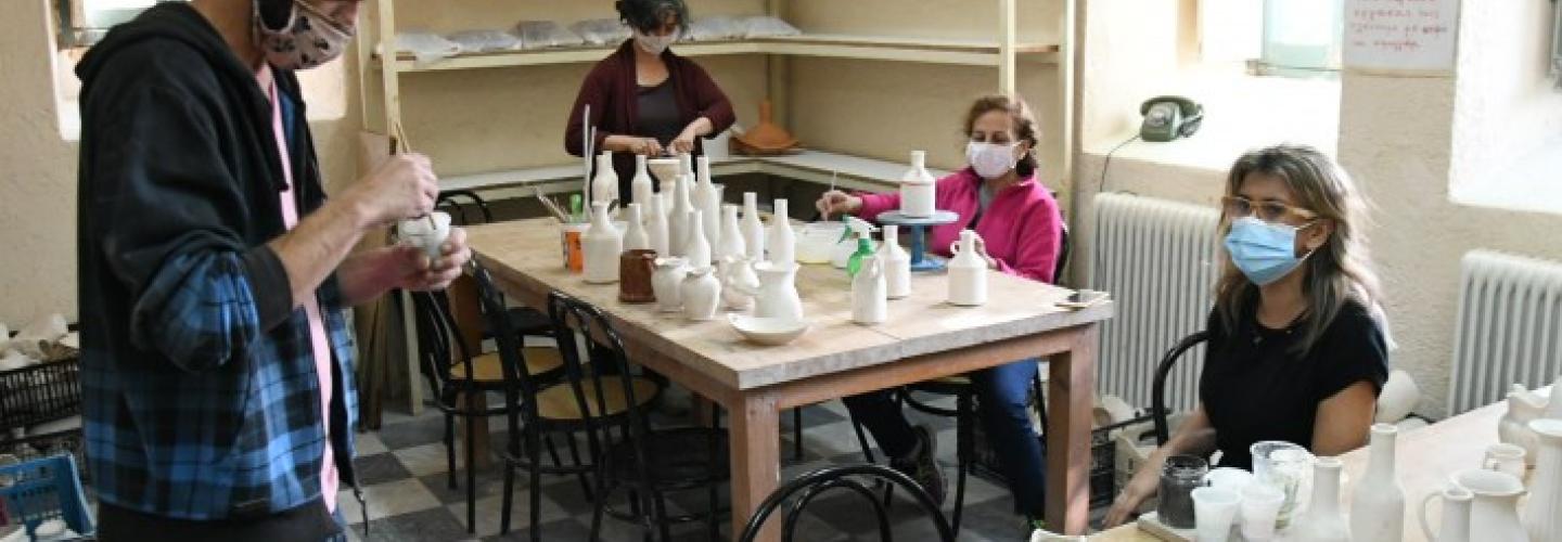 νεοπροσληφθέντες καθηγητές του Εικαστικού Εργαστηρίου Πάτρα